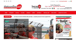 Desktop Screenshot of ilfattoonline.com