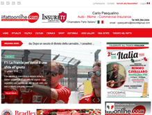 Tablet Screenshot of ilfattoonline.com